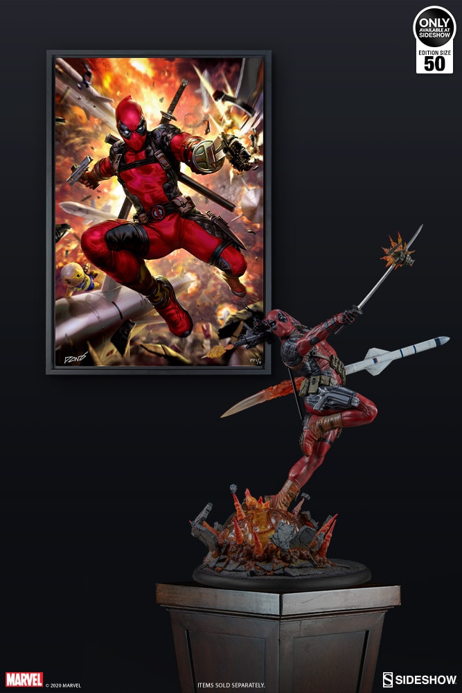 Deadpool: Heat-Seeker Marvel (Art Print)