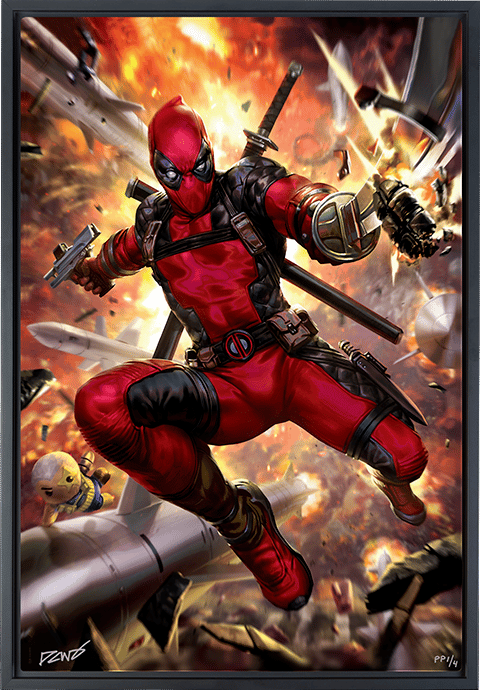Deadpool: Heat-Seeker Marvel (Art Print)