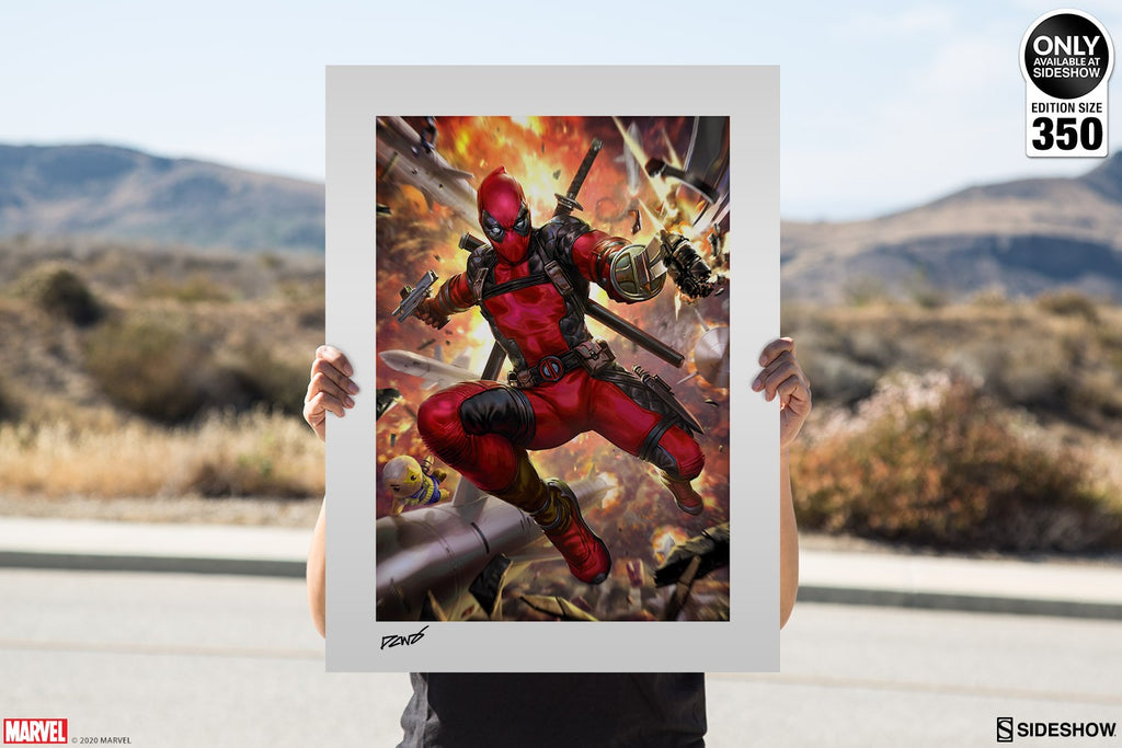 Deadpool: Heat-Seeker Marvel (Art Print)