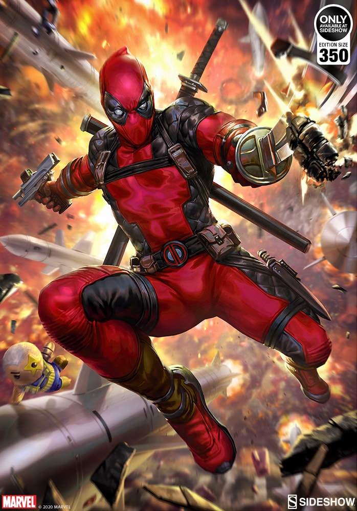 Deadpool: Heat-Seeker Marvel (Art Print)