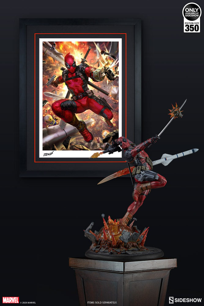 Deadpool: Heat-Seeker Marvel (Art Print)