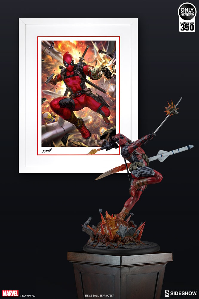 Deadpool: Heat-Seeker Marvel (Art Print)