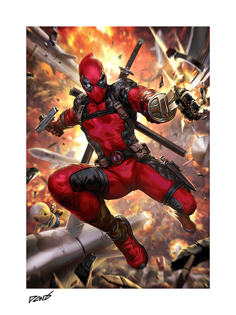Deadpool: Heat-Seeker Marvel (Art Print)