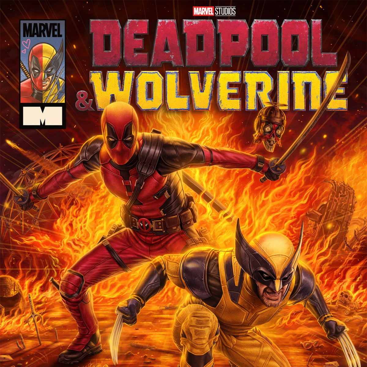 Deadpool & Wolverine Marvel (Movie Poster)