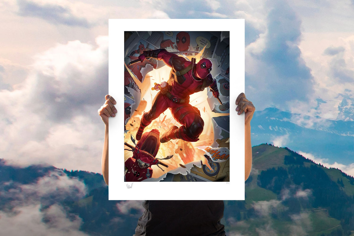 Deadpool Marvel (Art Print)