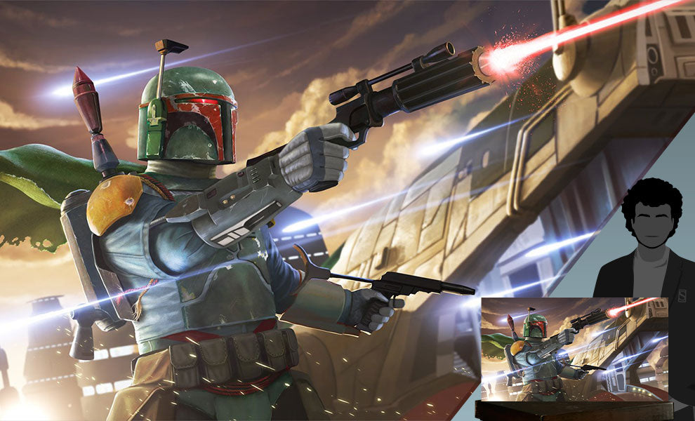 Deal Gone Bad Star Wars Boba Fett (Art Print)