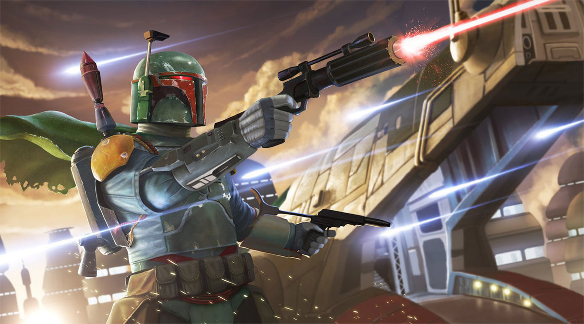 Deal Gone Bad Star Wars Boba Fett (Art Print)