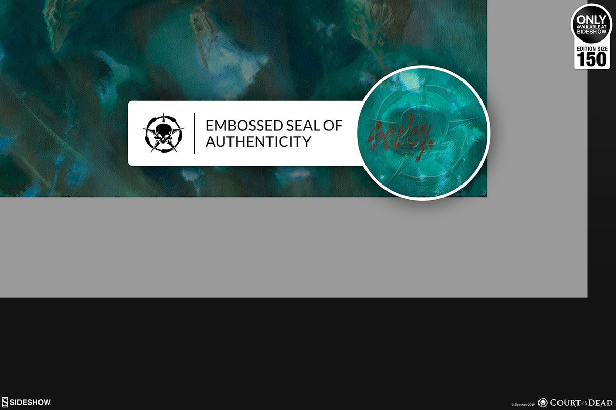 Death Ascending Court of the Dead (Art Print)