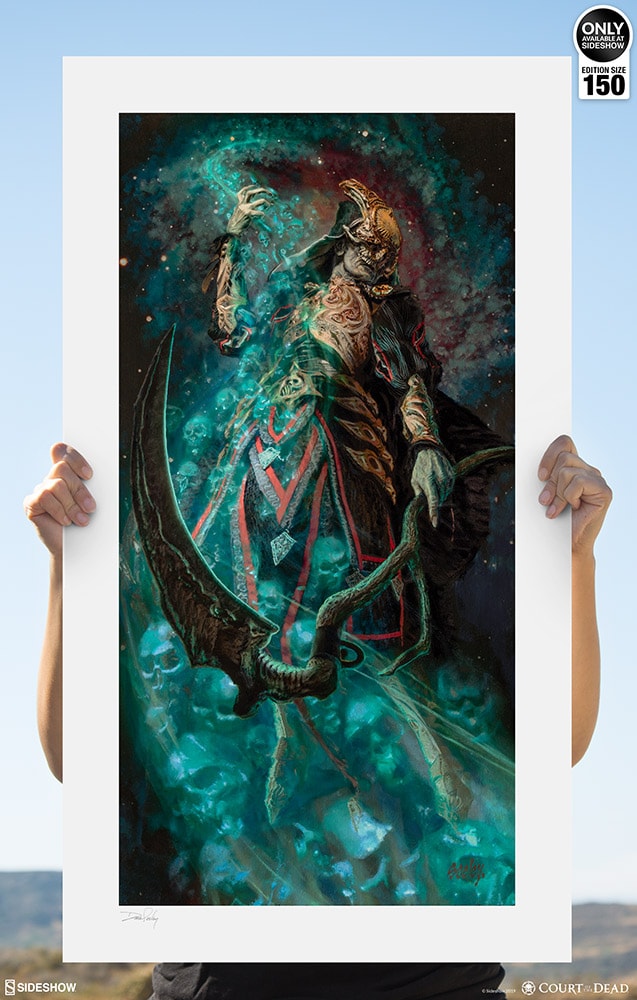 Death Ascending Court of the Dead (Art Print)