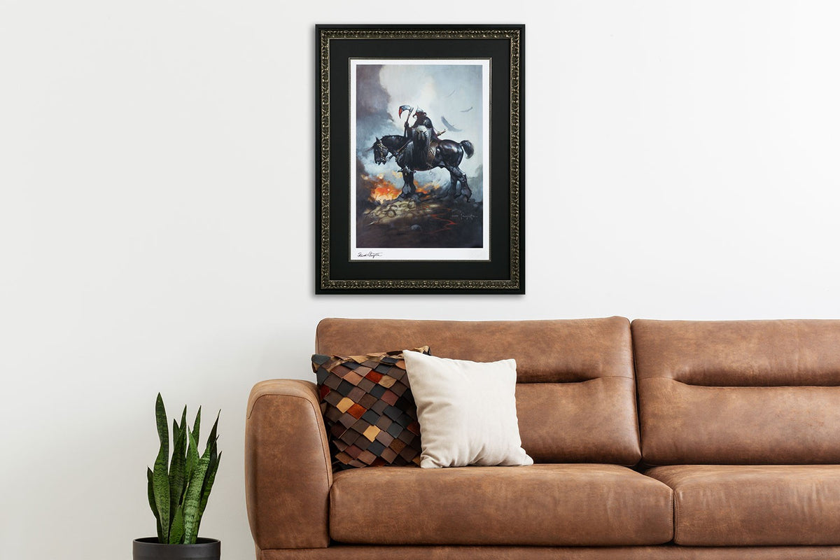 Death Dealer I Frank Frazetta (Art Print)