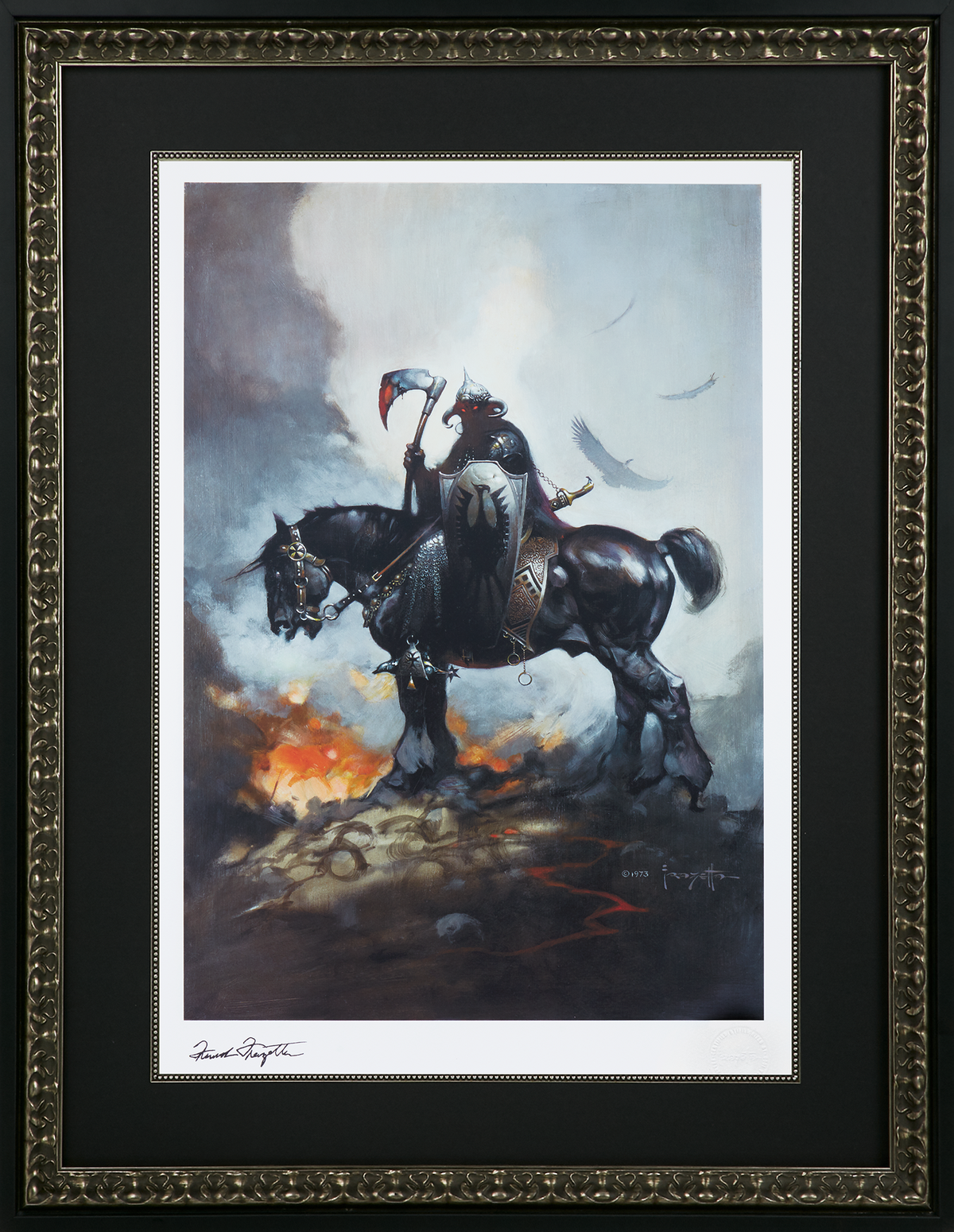 Death Dealer I Frank Frazetta (Art Print)