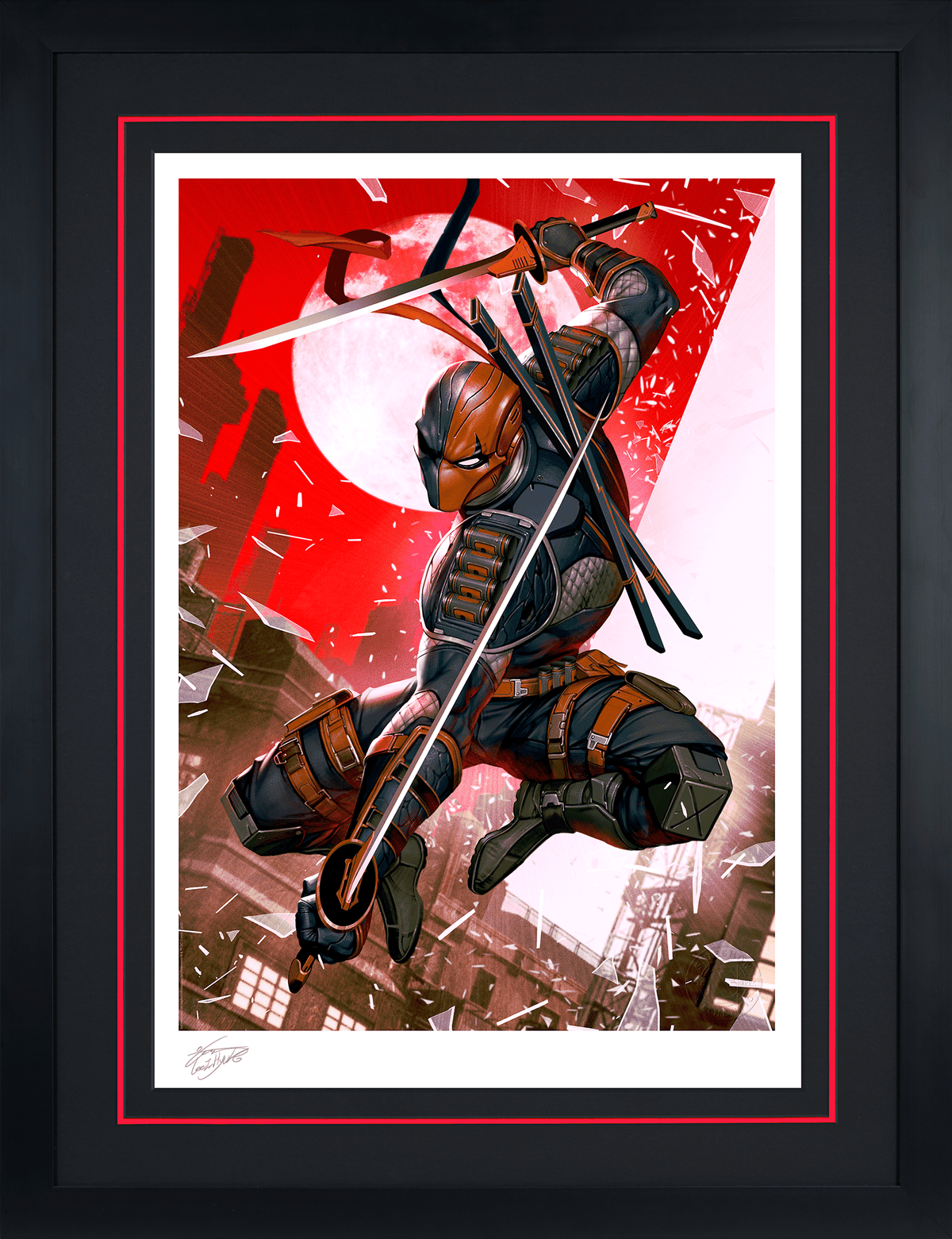 Deathstroke DC (Art Print)
