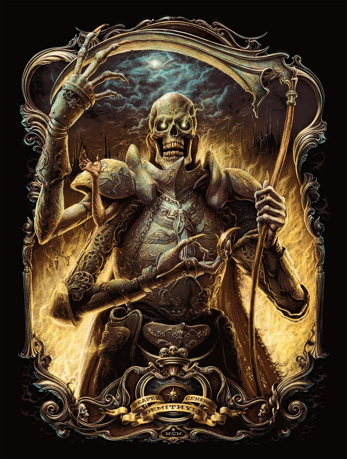 Demithyle: Reaper General Court of the Dead (Art Print)