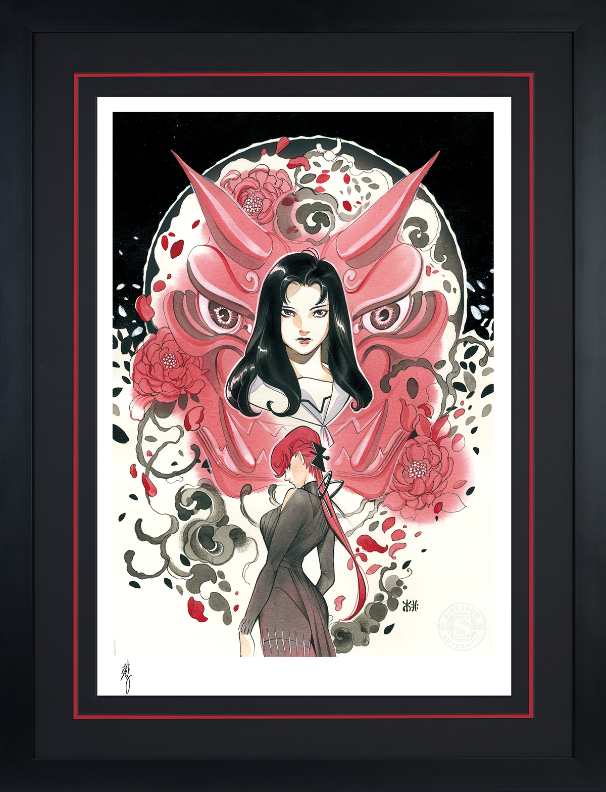 Demon Days: Mariko & Black Widow Marvel (Art Print)
