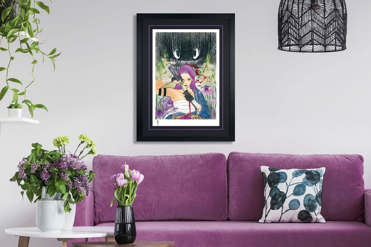 Demon Days: X-Men Psylocke Marvel (Art Print)