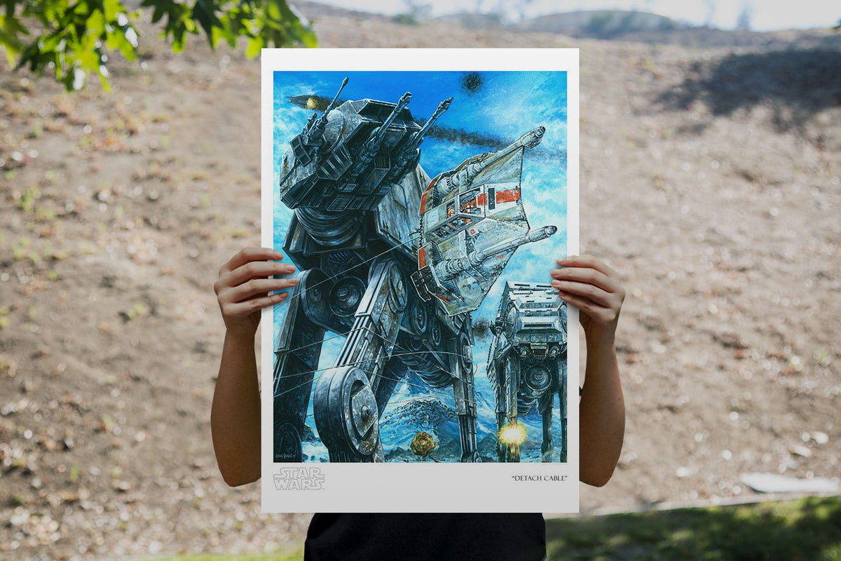 Detach Cable Star Wars (Art Print)