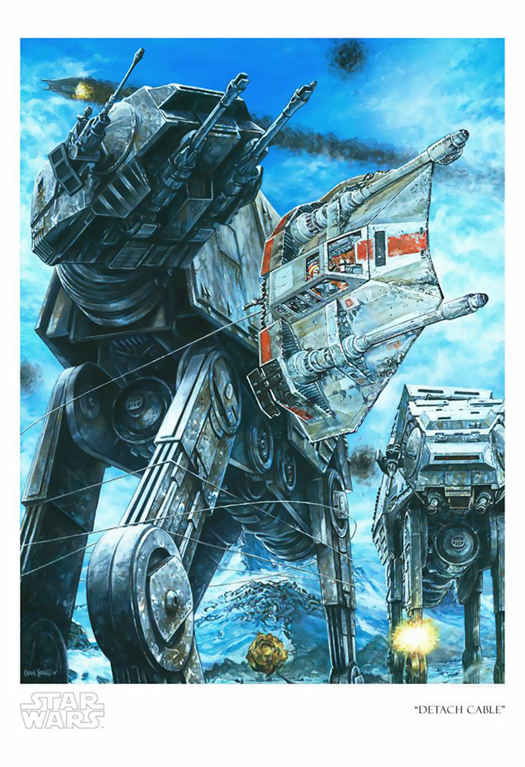 Detach Cable Star Wars (Art Print)