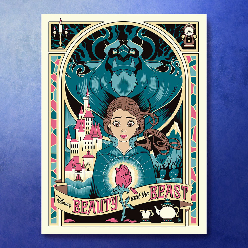 Beauty is Found Within Disney Belle (Art Print)