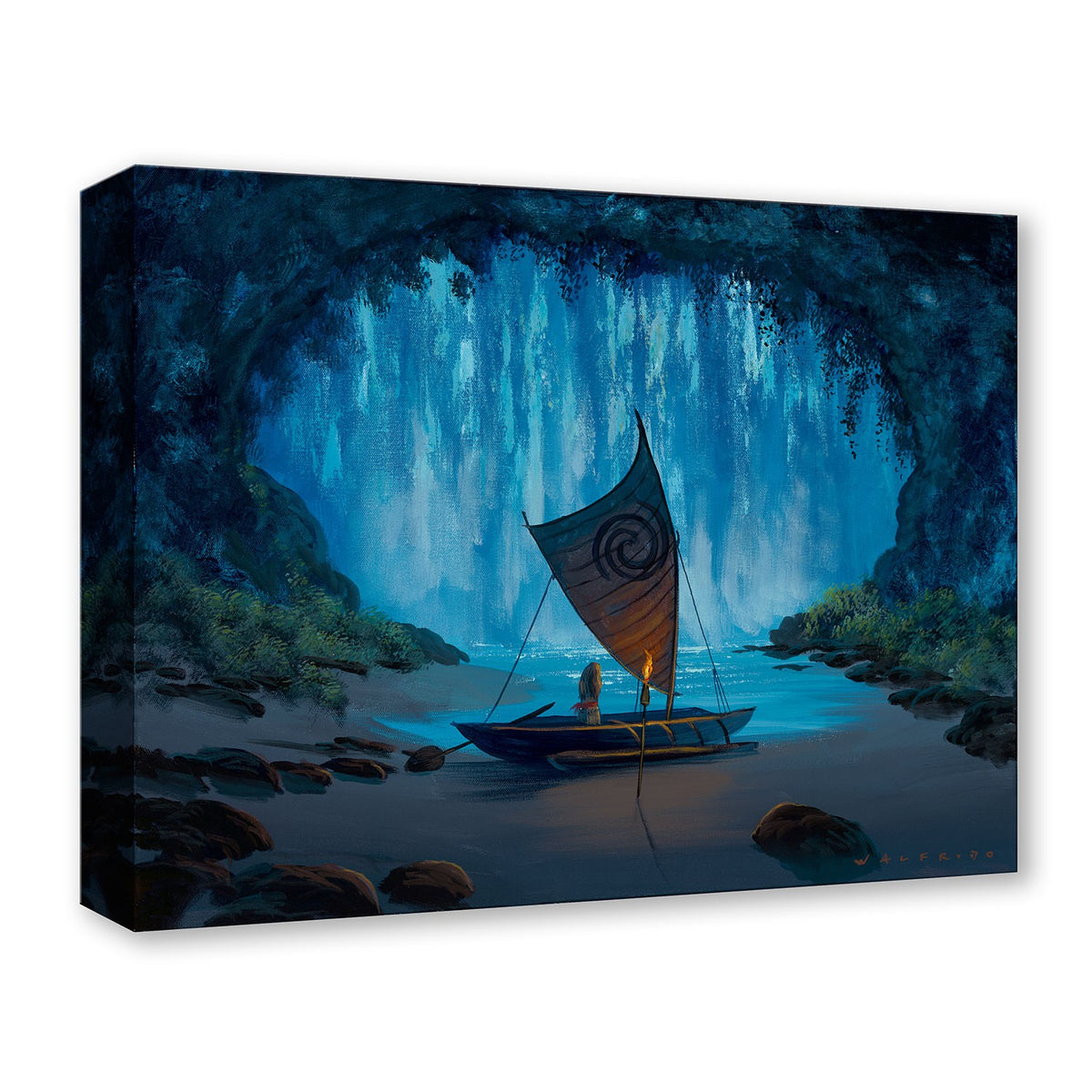 Contemplating the Journey Disney Moana (Art Print)