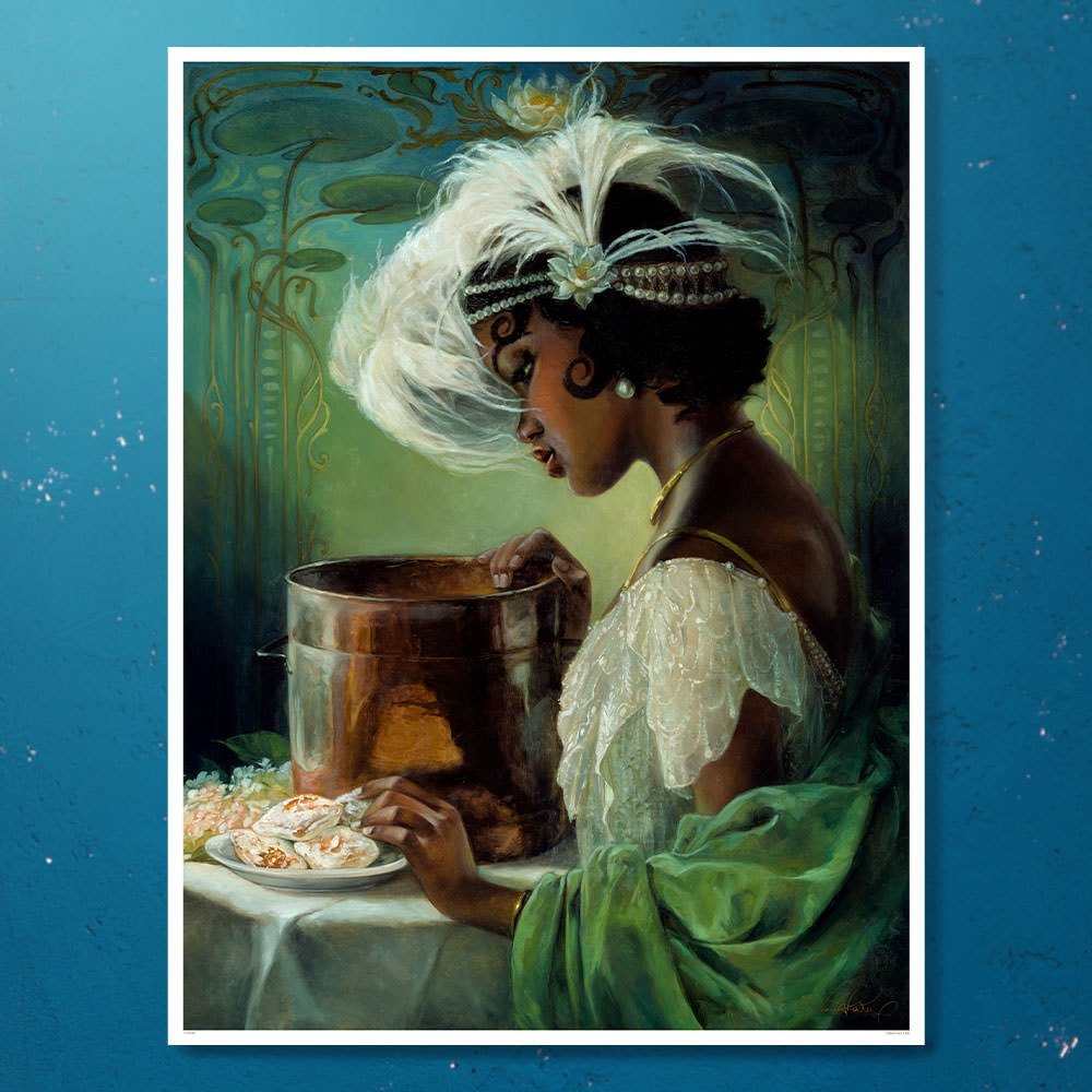 Dig a Little Deeper Disney Tiana (Art Print)