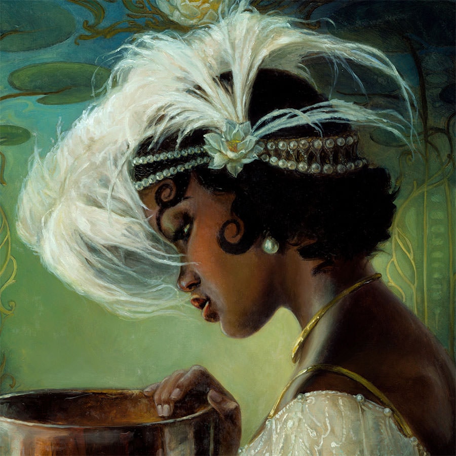 Dig a Little Deeper Disney Tiana (Art Print)