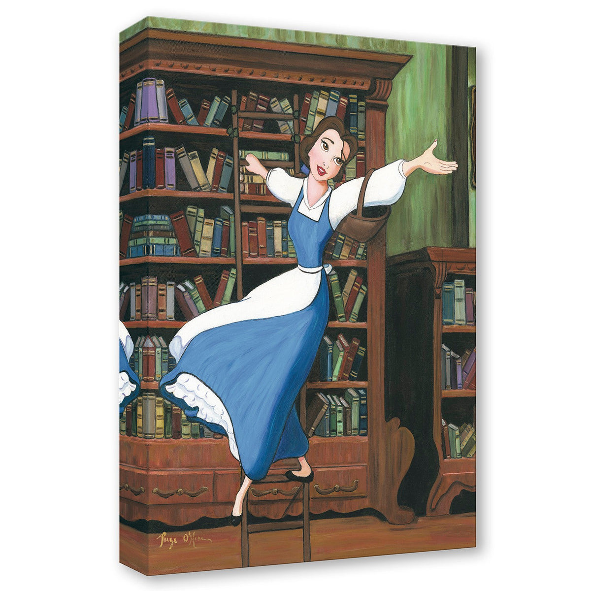 Far Off Places Disney Belle (Art Print)