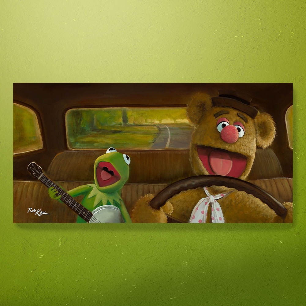 Movin' Right Along Disney (Art Print)