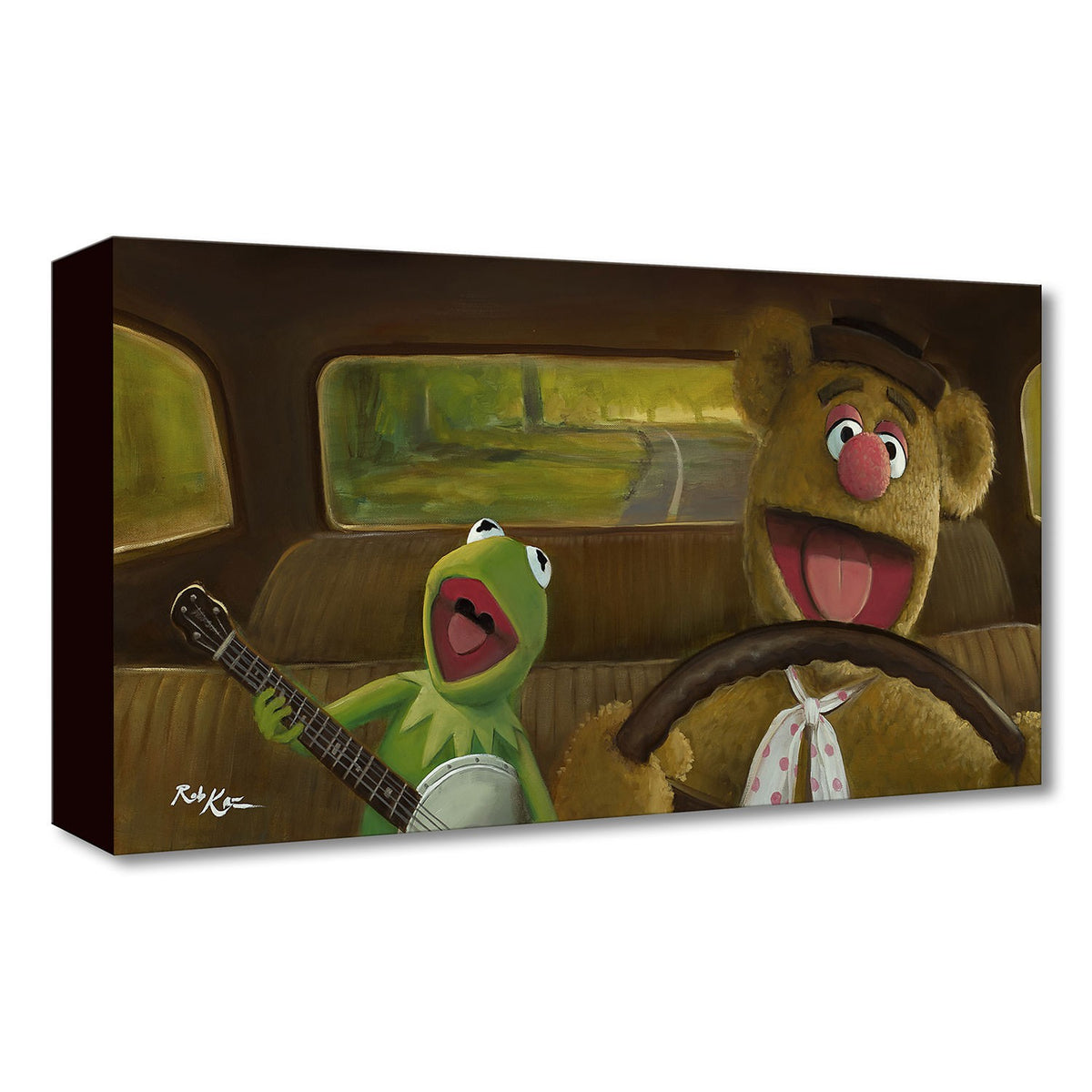 Movin' Right Along Disney (Art Print)
