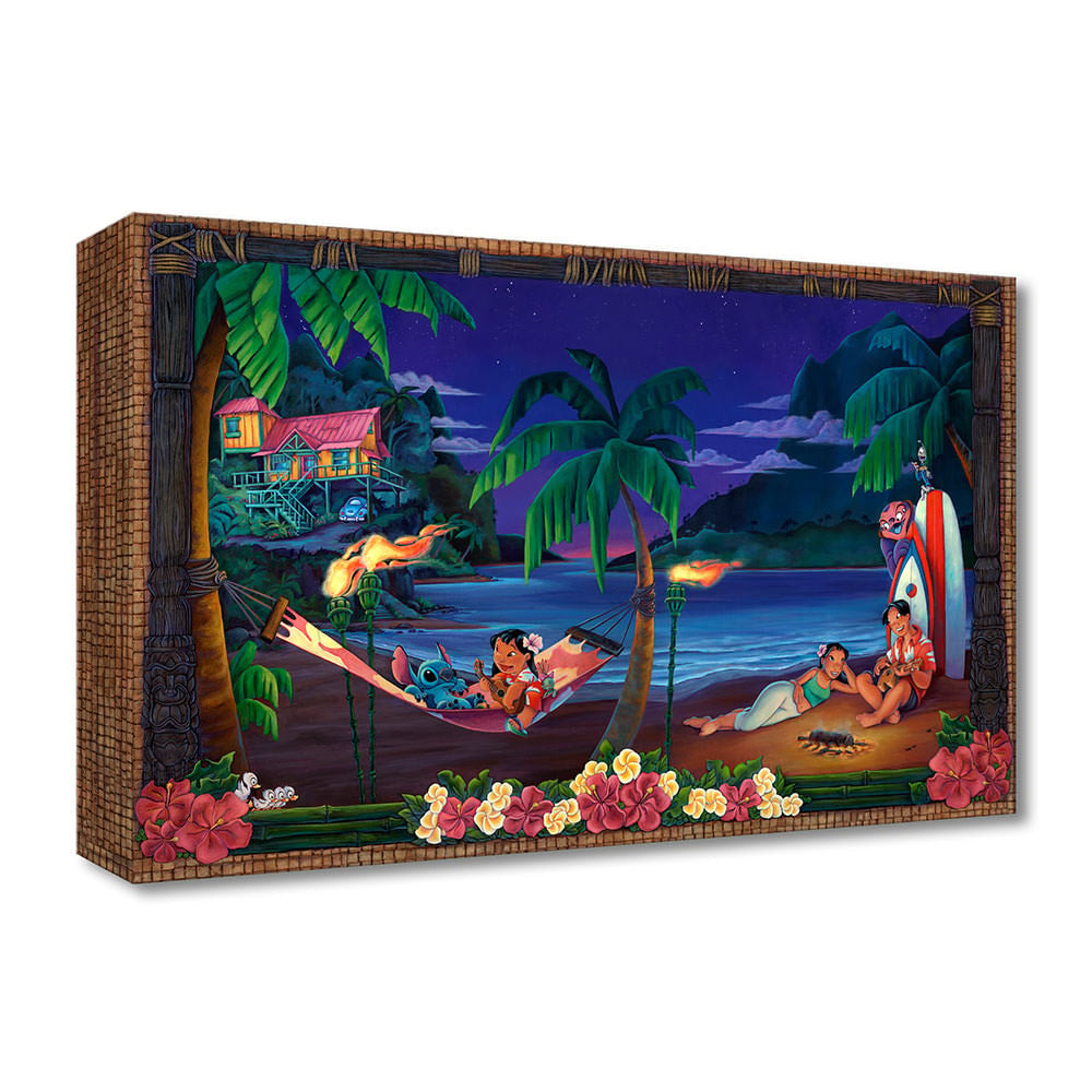 Music in the Air Disney Stitch Lilo (Art Print)