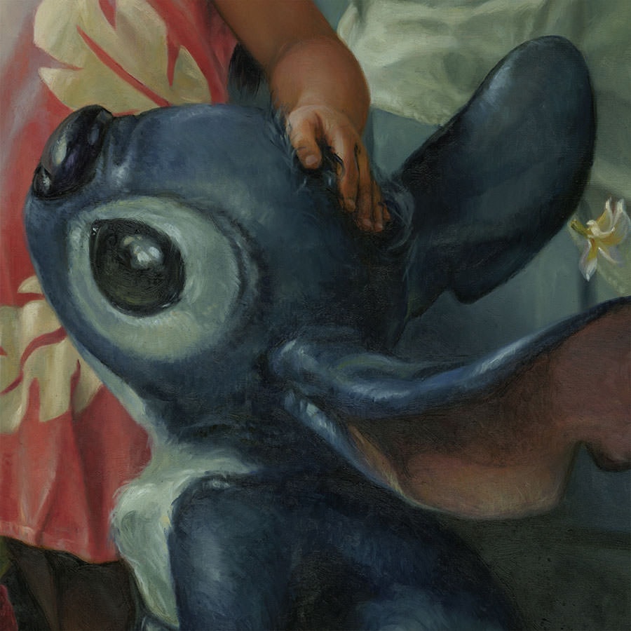 O'Hana Means Family Disney Stitch Lilo (Art Print)