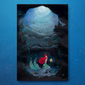 Part of that World Disney Ariel Flounder (Art Print)