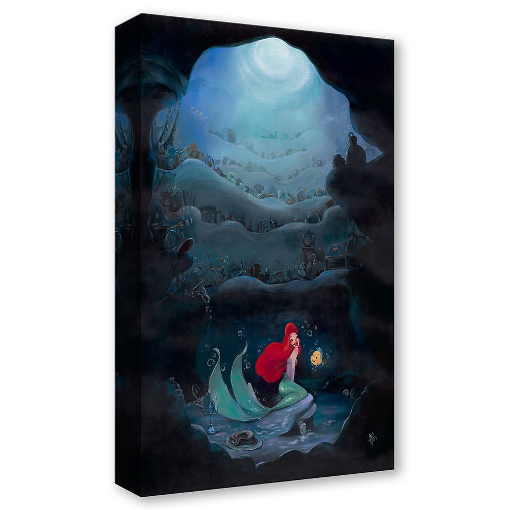 Part of that World Disney Ariel Flounder (Art Print)