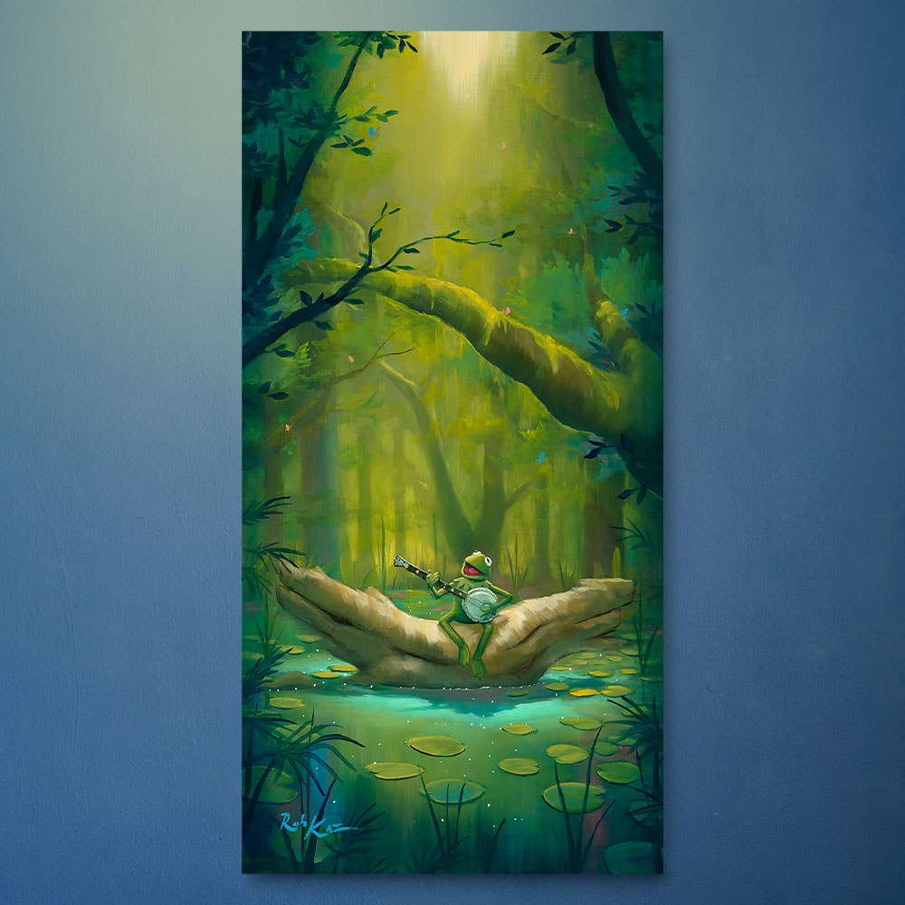 The Dreamers and Me (Signed & Numbered Edition) Disney Kermit the Frog (Art Print)