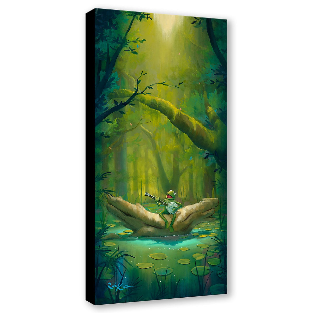 The Dreamers and Me (Signed & Numbered Edition) Disney Kermit the Frog (Art Print)