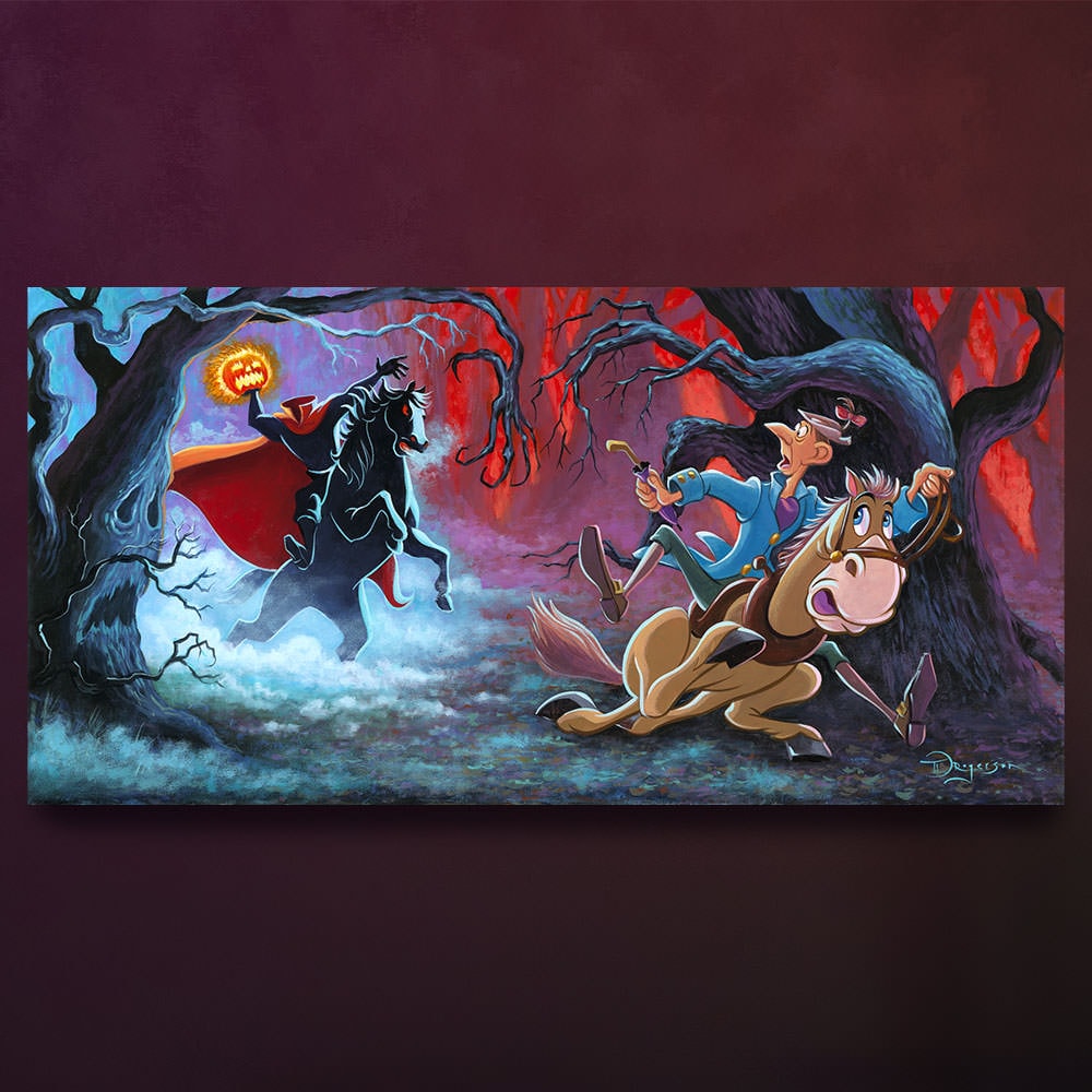 The Witching Hour Disney Ichabod Crane (Art Print)