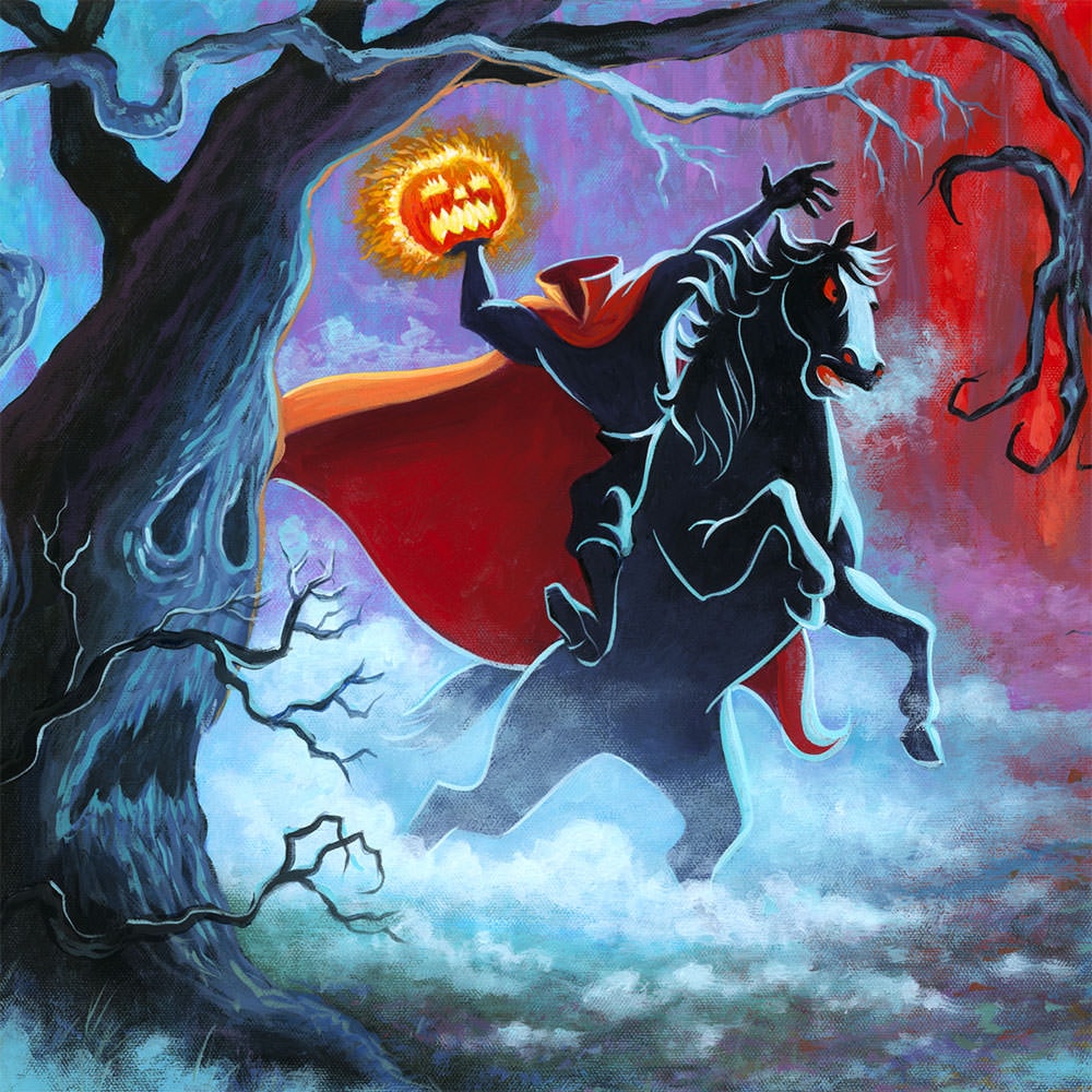The Witching Hour Disney Ichabod Crane (Art Print)