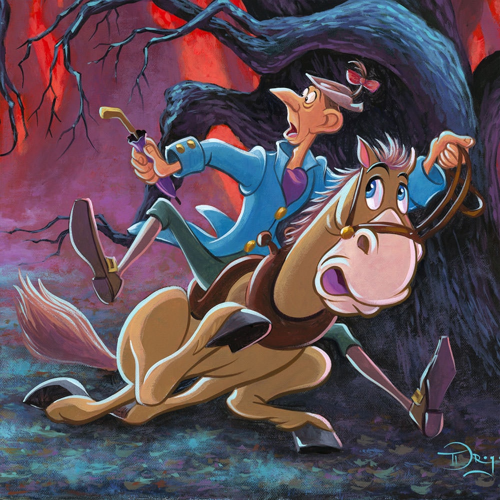 The Witching Hour Disney Ichabod Crane (Art Print)