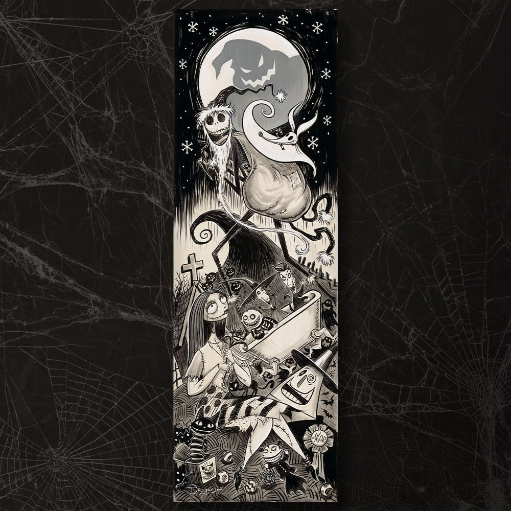 Twas the Nightmare Before Christmas Disney (Art Print)