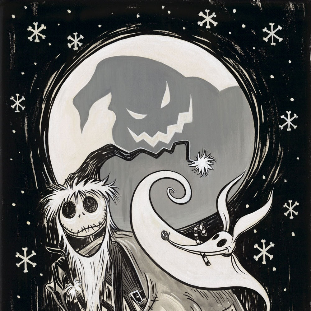 Twas the Nightmare Before Christmas Disney (Art Print)