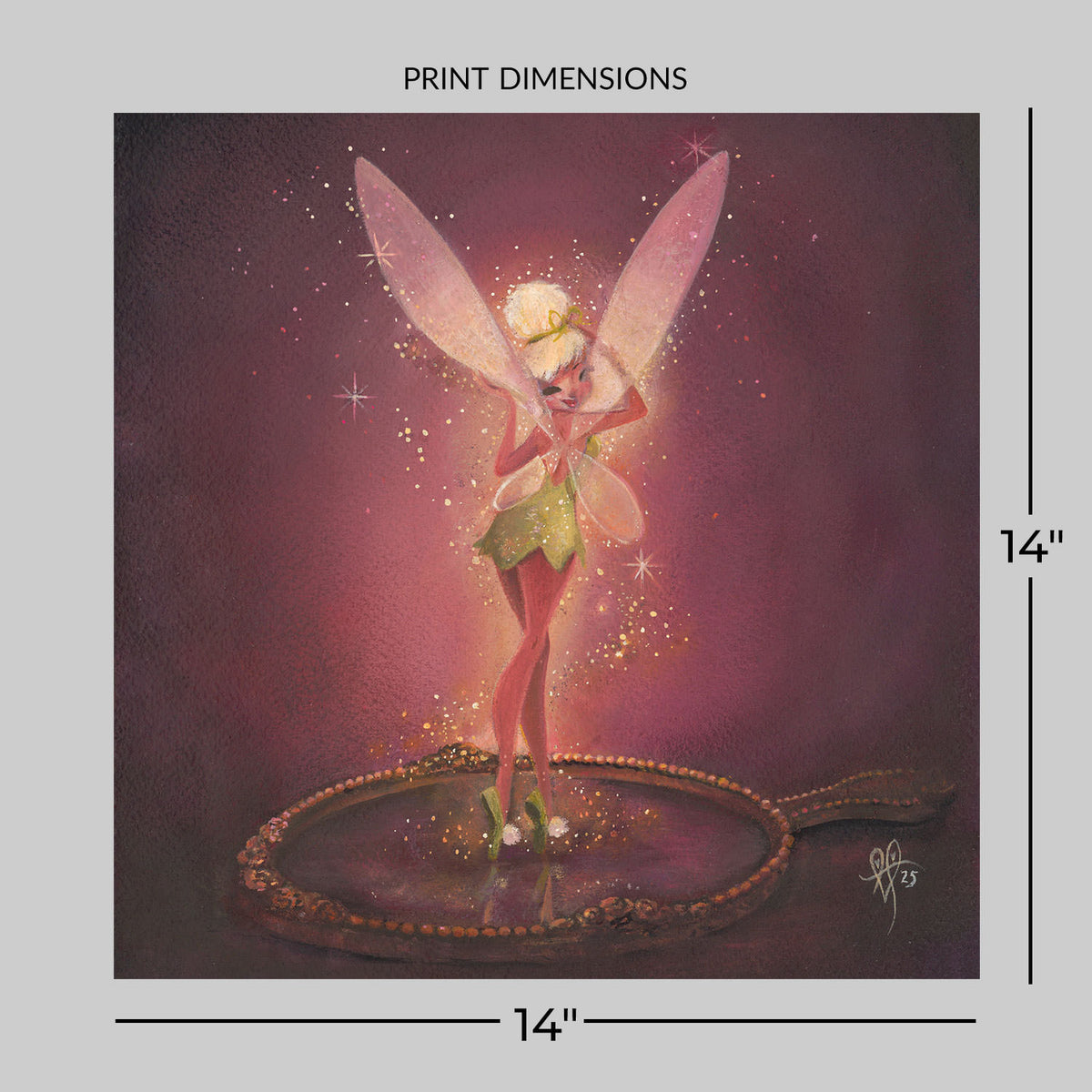 Twinkle Tink Disney Tinkerbell (Art Print)