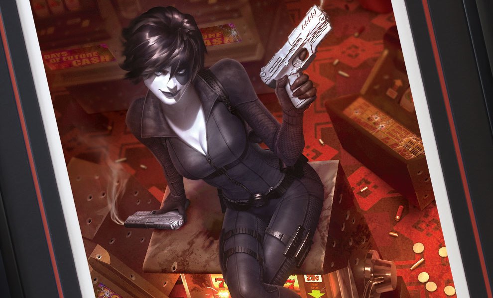 Domino Luck Be a Lady Marvel (Art Print)