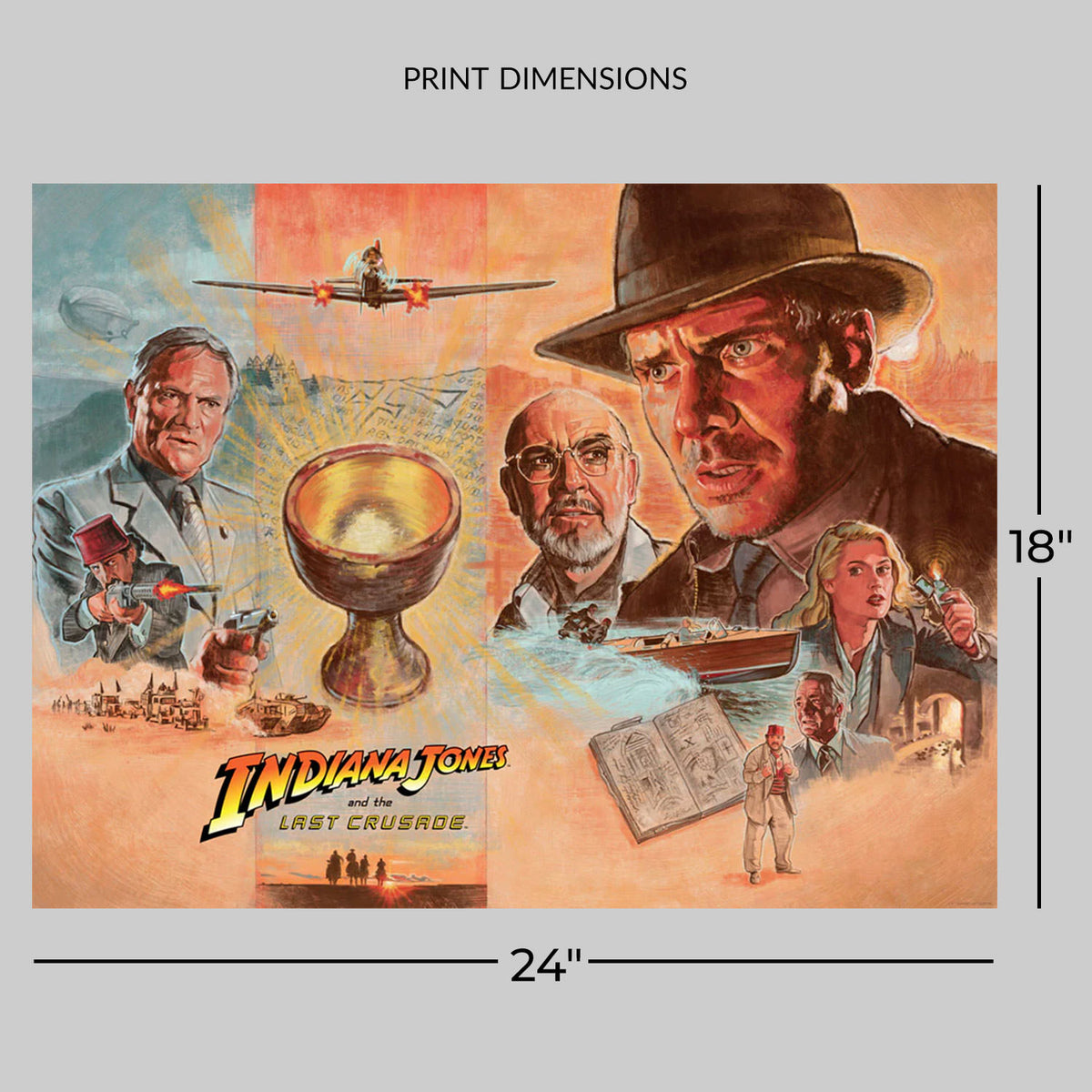 Don't Call Him Junior Indiana Jones (Movie Poster)