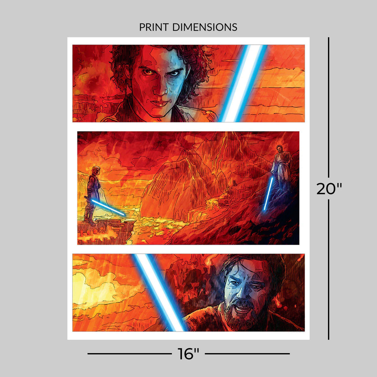 Don't Try It Star Wars (Art Print)