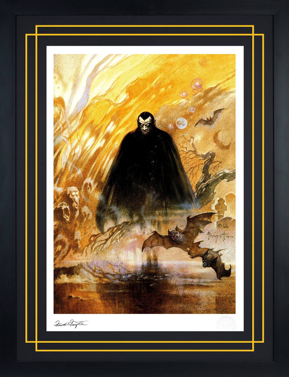 Dracula Frank Frazetta (Art Print)
