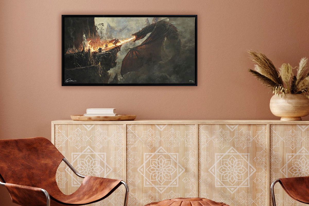 Dragon's Breath 2 Greg Rutkowski (Art Print)
