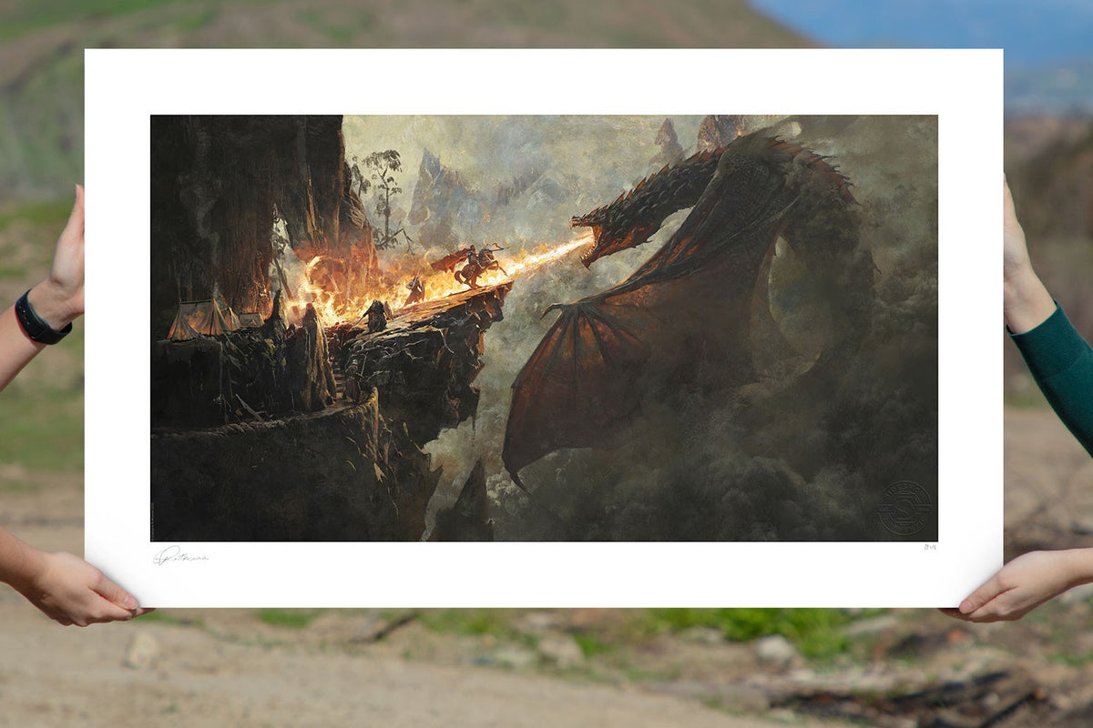 Dragon's Breath 2 Greg Rutkowski (Art Print)