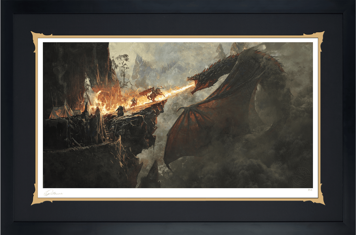 Dragon's Breath 2 Greg Rutkowski (Art Print)