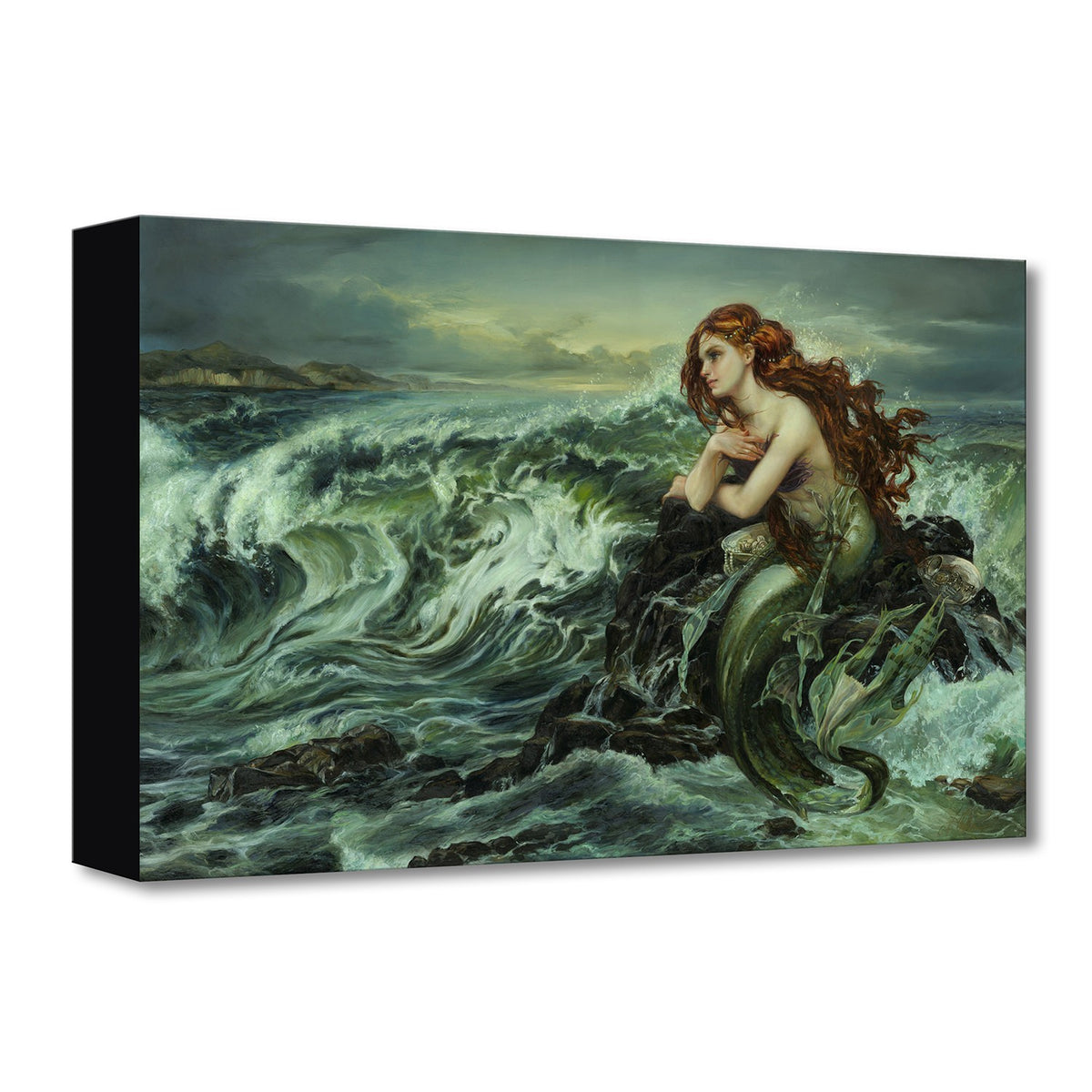 Drawn to the Shore Disney Ariel (Art Print)
