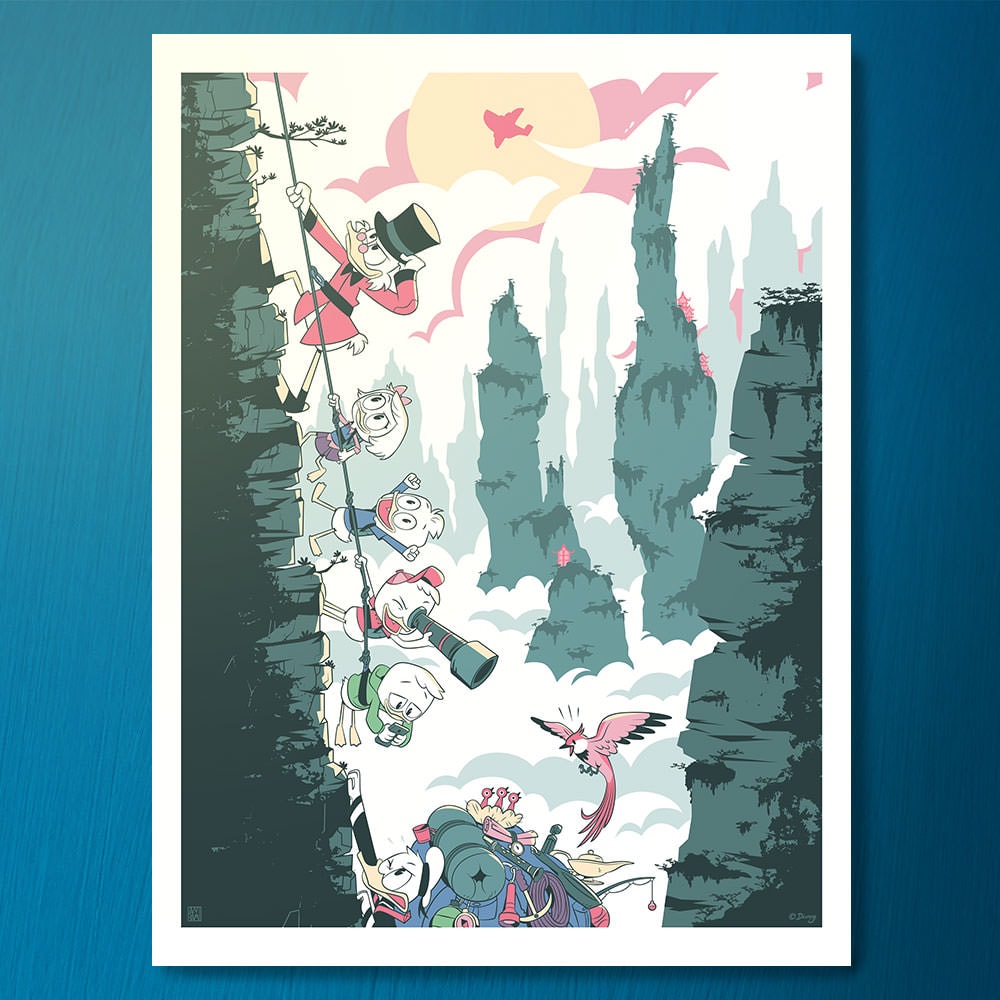 Ducktales Disney Scrooge McDuck (Art Print)