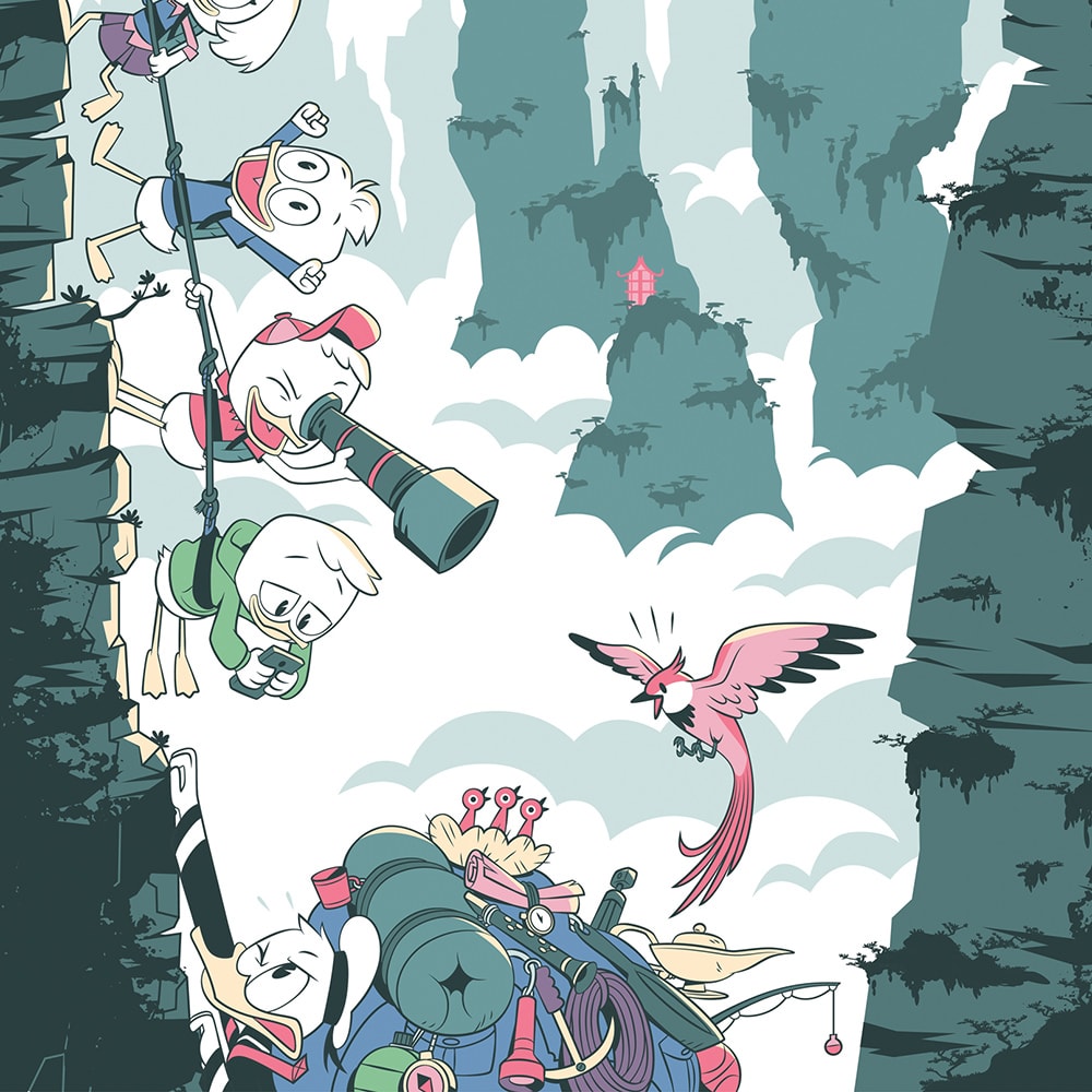 Ducktales Disney Scrooge McDuck (Art Print)
